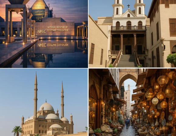Crossing the Ages: From the Civilization Museum to Historic Cairo — $43 per person