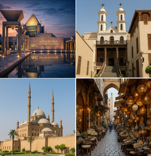 Crossing the Ages: From the Civilization Museum to Historic Cairo — $43 per person