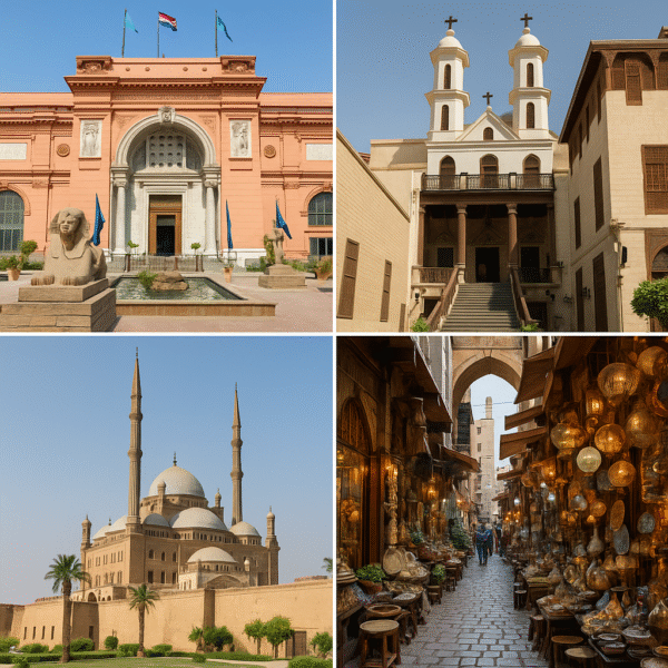 Crossing the Ages: From the Egyptian Museum to Historic Cairo — $32.5 per person