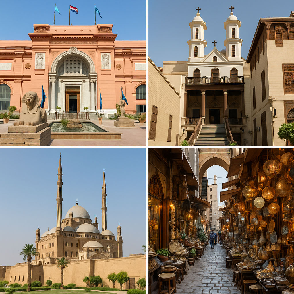 Crossing the Ages: From the Egyptian Museum to Historic Cairo — $32.5 per person